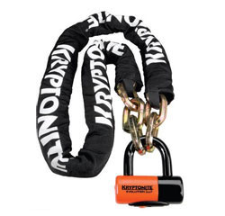 Kryptonite new york chain with evolution series 4 disc lock