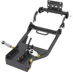 Cycle country utv front mount plow system