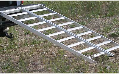 Fly racing aluminum folding atv ramps