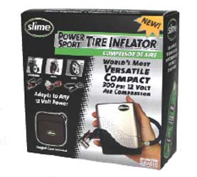 Slime tire inflator