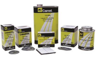 Camel tire repair supplies