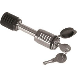 Deadbolt trailer hitch locks - locking hitch receiver pins