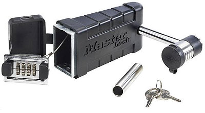 Master lock receiver lock and key safe