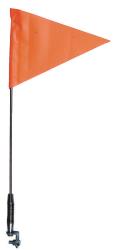 Safety flags telescoping stainless steel