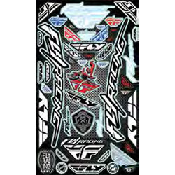 Fly racing decals and stickers