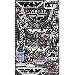 Fly racing decals and stickers