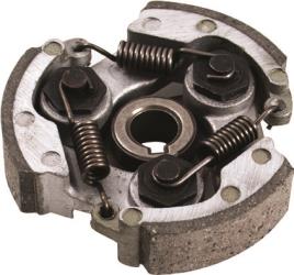 Outside distributing 3-leaf complete clutch assembly with key hole