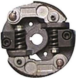 Outside distributing high performance 2-leaf complete clutch assembly with key hole