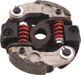 Outside distributing high performance 2-leaf complete clutch assembly without key hole