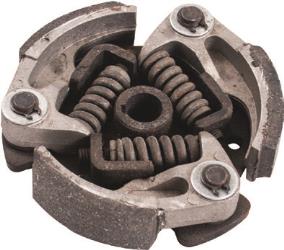 Outside distributing high performance 3-leaf complete clutch assembly with key hole