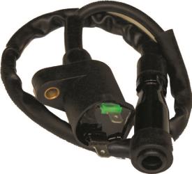 Outside distributing gy6 250cc 4-stroke ignition coil with plastic cap