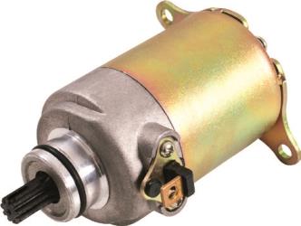 Outside distributing starter motor for 9t gy6 125/150cc 4-stroke engines