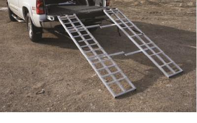 Fly racing adjustable folding atv/cycle ramp