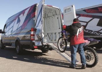 Rush folding ramp