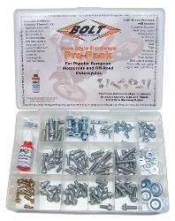 Bolt motorcycle hardware euro style bolt packs