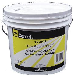Camel tire mounting lubricant