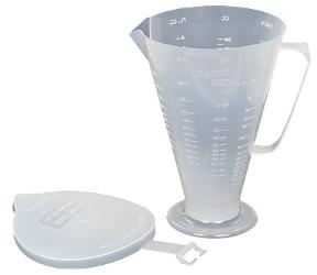 Ratio rite measuring cup