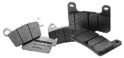 Braking sport sintered compound cm44 rear brake pads