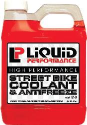 Liquid performance street bike coolant + antifreeze