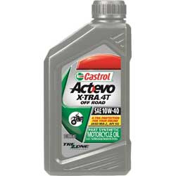 Castrol off-road / atv synthetic blend oil