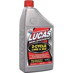 Lucas oil land and sea 2 cycle oil