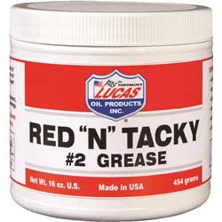 Lucas oil red 'n' tacky grease
