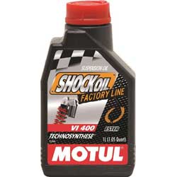 Motul shock oil factory line