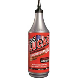 Lucas oil synthetic gear and transmission oil