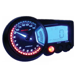 Koso gp style multi-function gauges