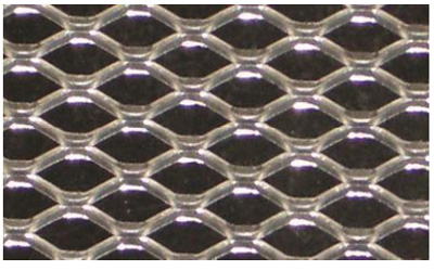 Helix aluminum mesh sheets