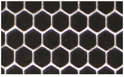 Helix aluminum mesh sheets