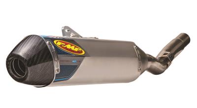 Fmf factory 4.1 rct aluminum slip-on w/ stainless mid pipe