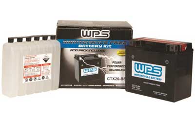 Wps maintenance-free sealed 12v battery