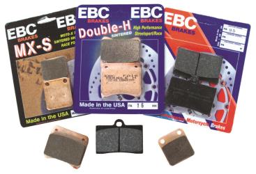 Ebc brakes front brake pads and shoes