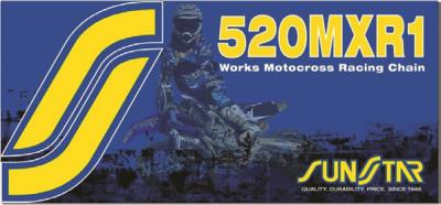 Sunstar 520 works motocross and off road racing chain