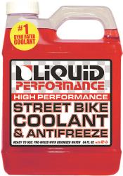 Liquid performance street bike coolant + antifreeze