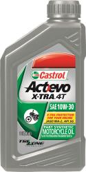 Castrol part synthetic 4-stroke motor oil