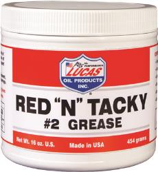 Lucas red 'n' tacky grease