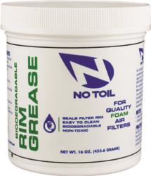 No-toil filter rim grease