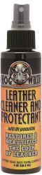 Hog wash leather cleaner and protectant