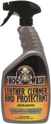 Hog wash leather cleaner and protectant