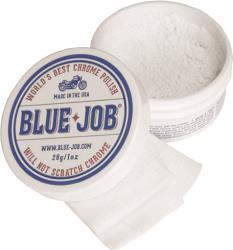 Blue job chrome polish