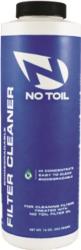 No-toil foam filter cleaner