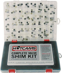 Hotcams shim kits & refill shim packages
