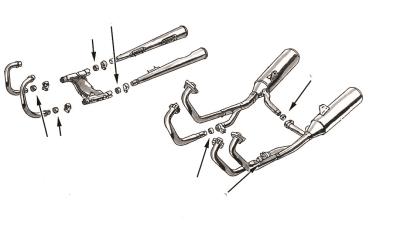 K&l exhaust gaskets