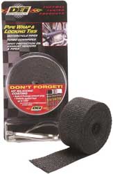 Design engineering exhaust wrap & tie kits