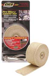 Design engineering exhaust wrap & tie kits