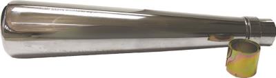 Emgo oval muffler