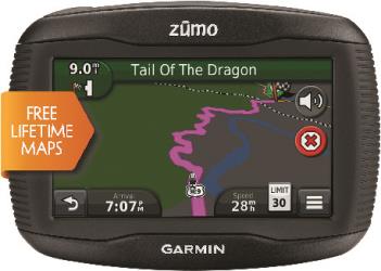 Garmin zumo 390lm motorcycle navigator