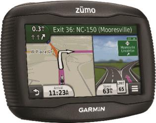 Garmin zumo 390lm motorcycle navigator